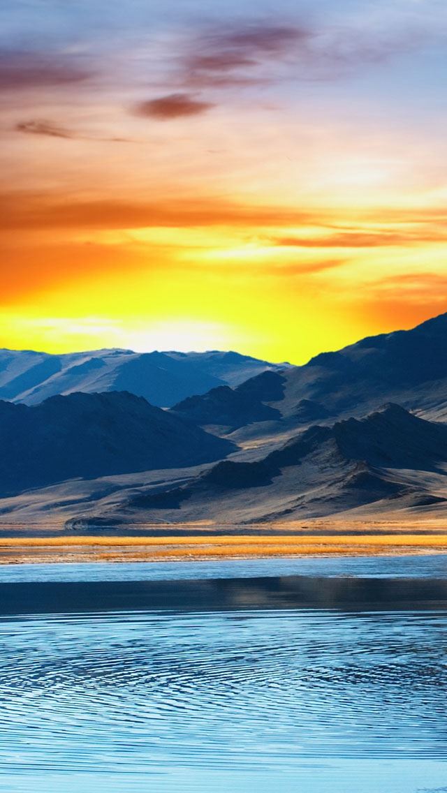 640x1136 Amazing Scene - lake iPhone Wallpaper