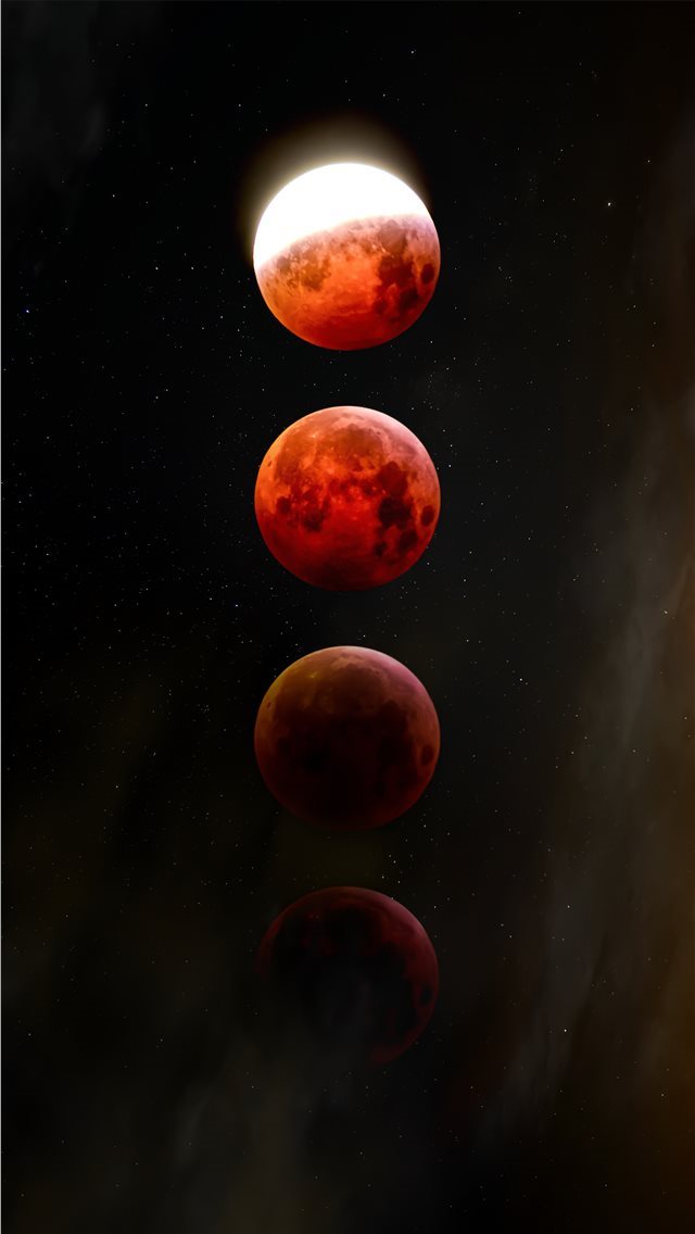 640x1136 Lunar Eclipse 2019 -  iPhone Wallpaper