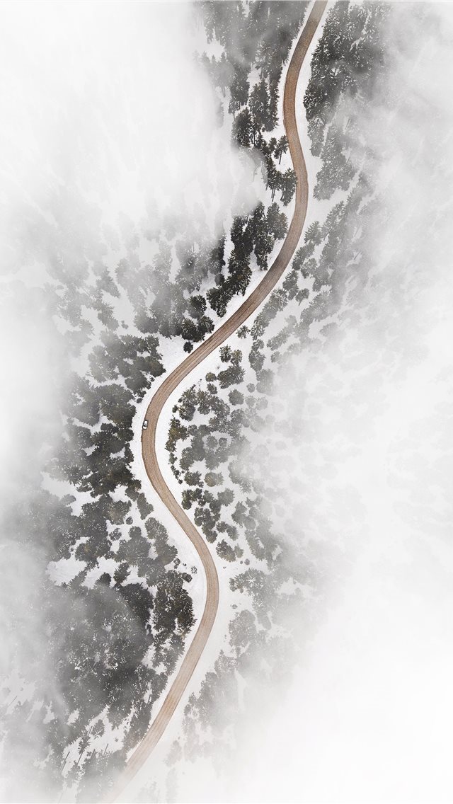 640x1136 bird's eye view of highway - bulgaria iPhone Wallpaper