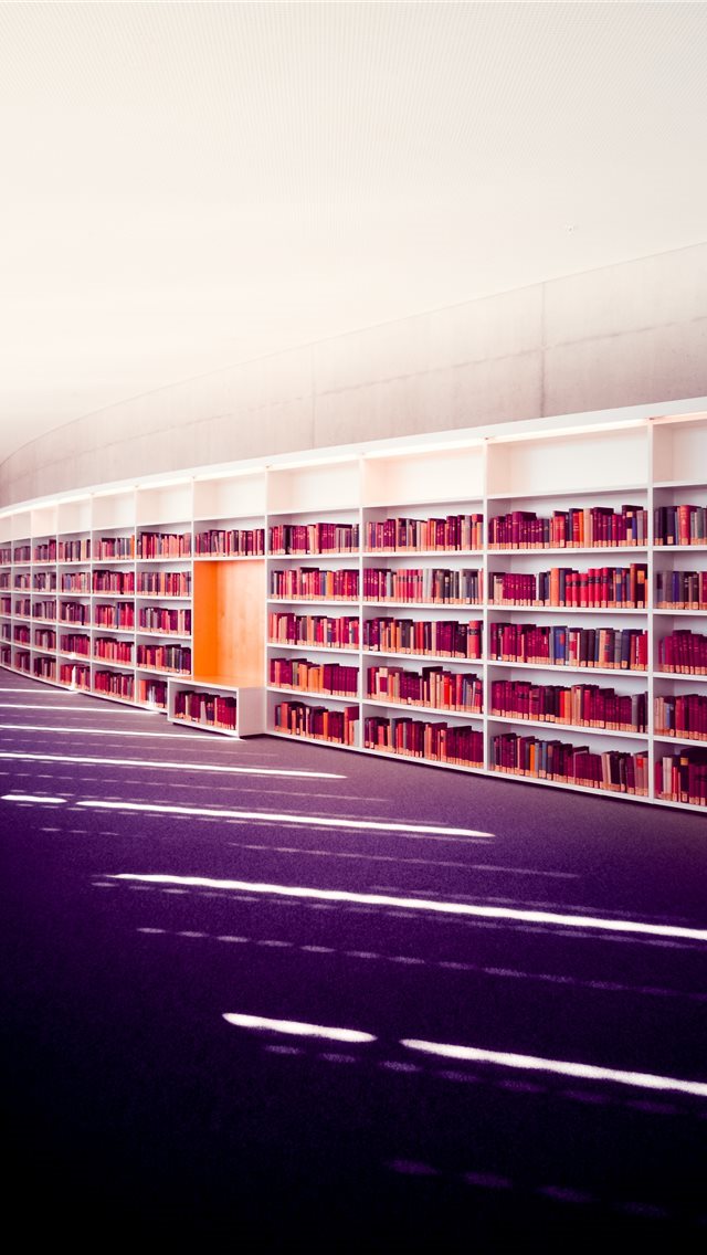640x1136 white wooden bookshelf - geneva iPhone Wallpaper