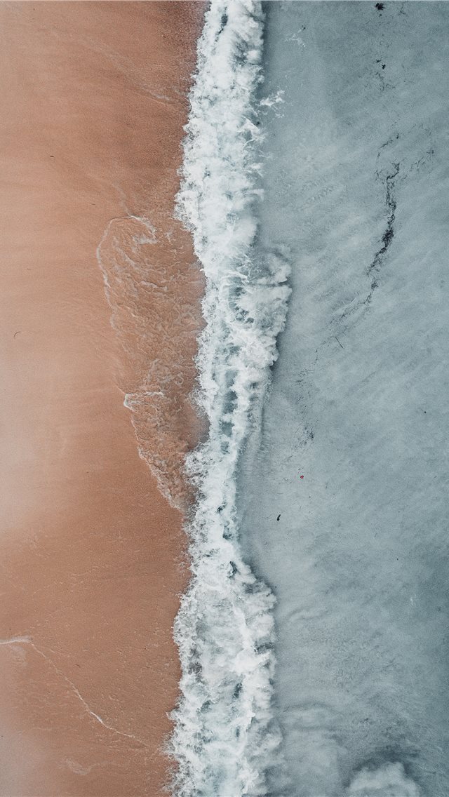 640x1136 blue and brown seashore painting - cancun iPhone Wallpaper