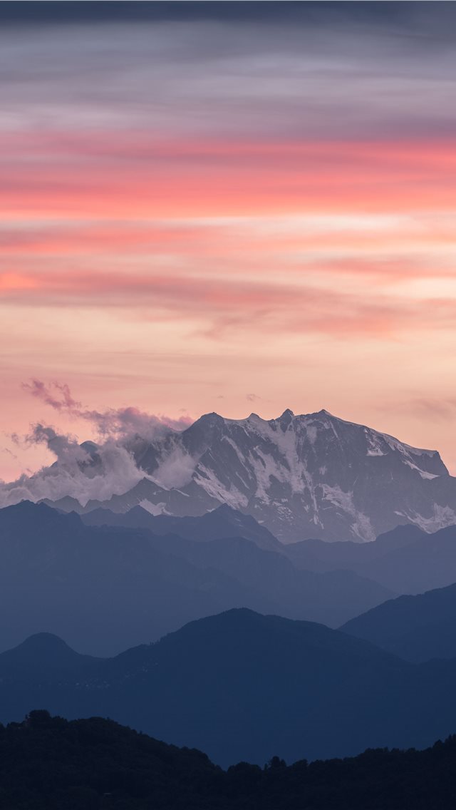 640x1136 forest near glacier mountain during day -  iPhone Wallpaper
