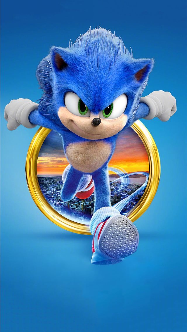 640x1136 sonic the hedgehog 2020 4k - movies iPhone Wallpaper