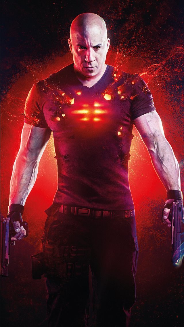 640x1136 bloodshot 2020 4k - vin diesel iPhone Wallpaper