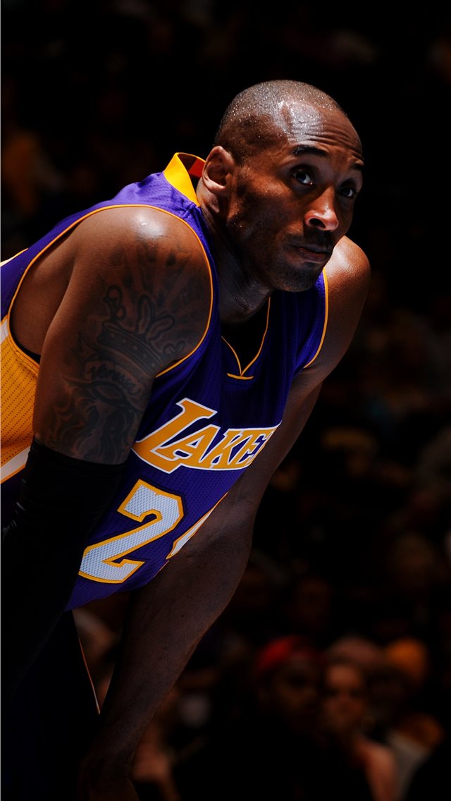 NBA Kobe Bryant Best Basketball Players of 2015 Lo... iPhone wallpaper 