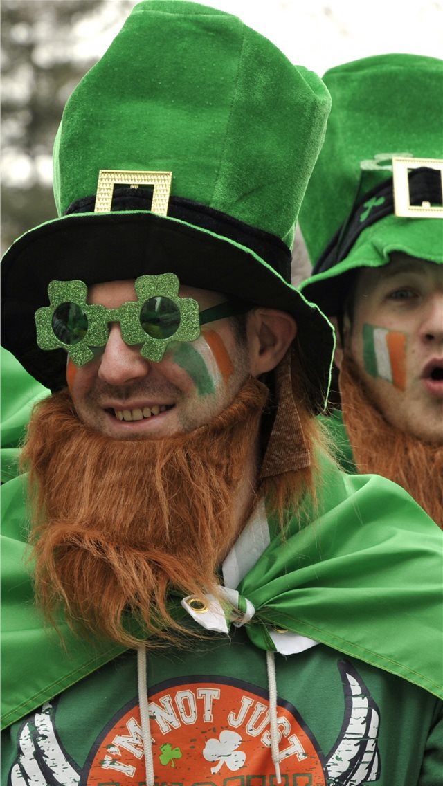 640x1136 Saint Patrick's Day Ireland festival green Holiday... - trends iPhone Wallpaper