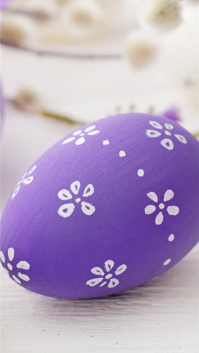 640x1136 壁紙 紫色のイースターエッグ 祭り 小枝 7680x4320 UH... - trends iPhone Wallpaper