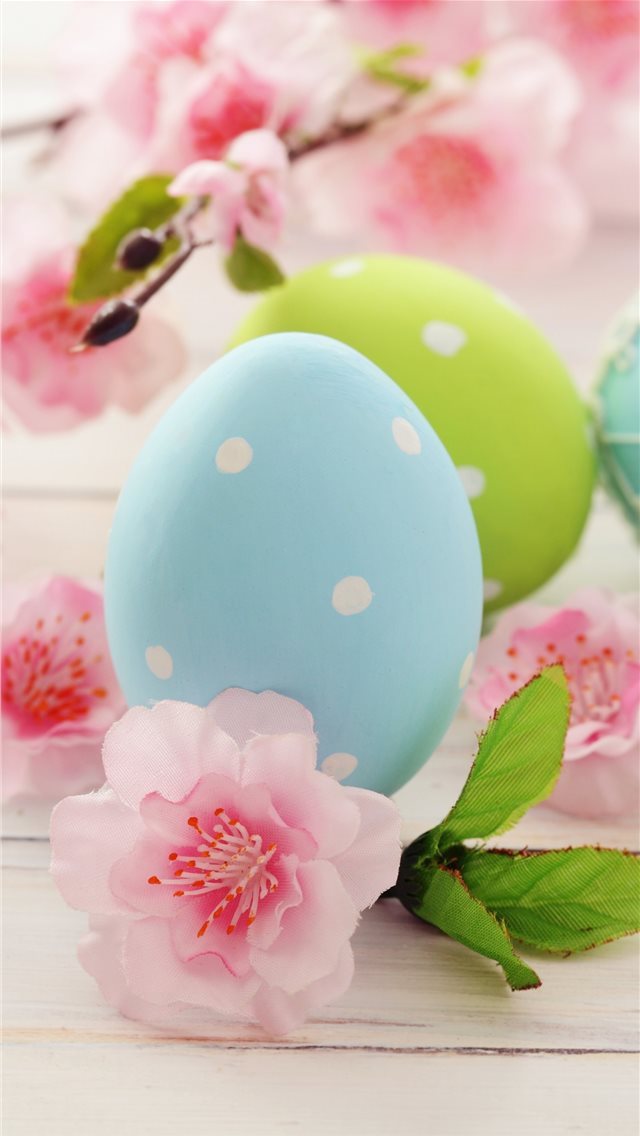 640x1136 Easter eggs Flowers 5K Celebrations 5569 - trends iPhone Wallpaper
