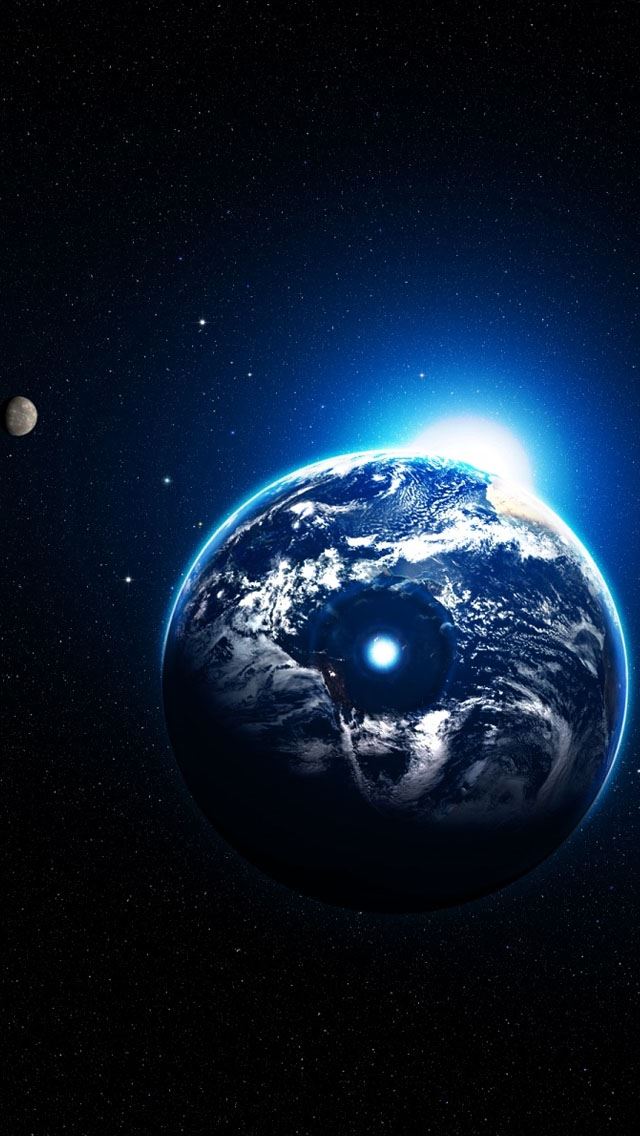640x1136 Artistic Earth - aurora iPhone Wallpaper