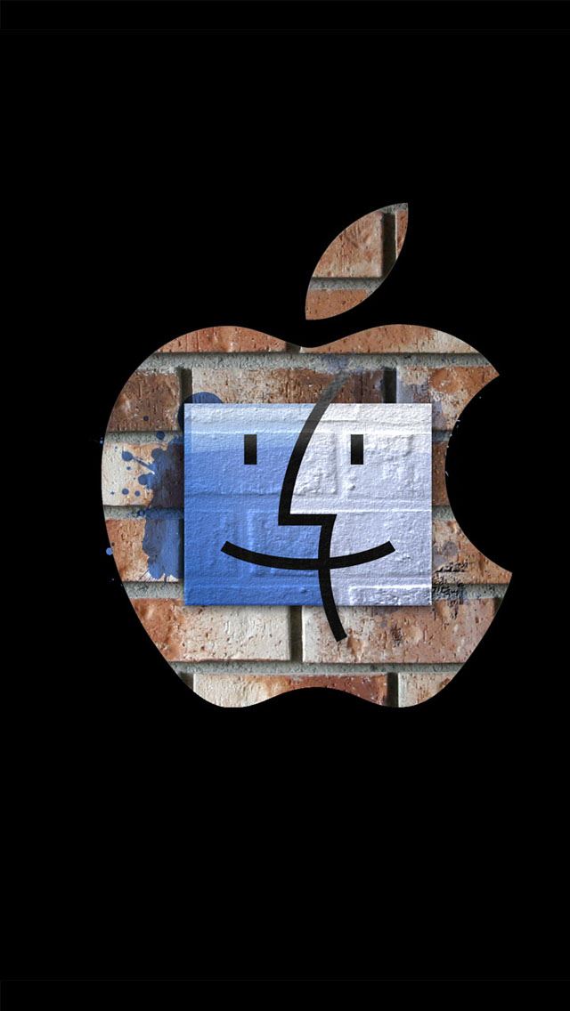 640x1136 Apple art - logo iPhone Wallpaper