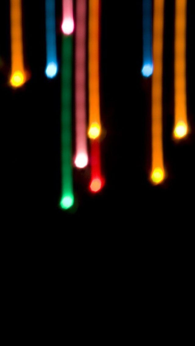 640x1136 Lights stream - stream iPhone Wallpaper