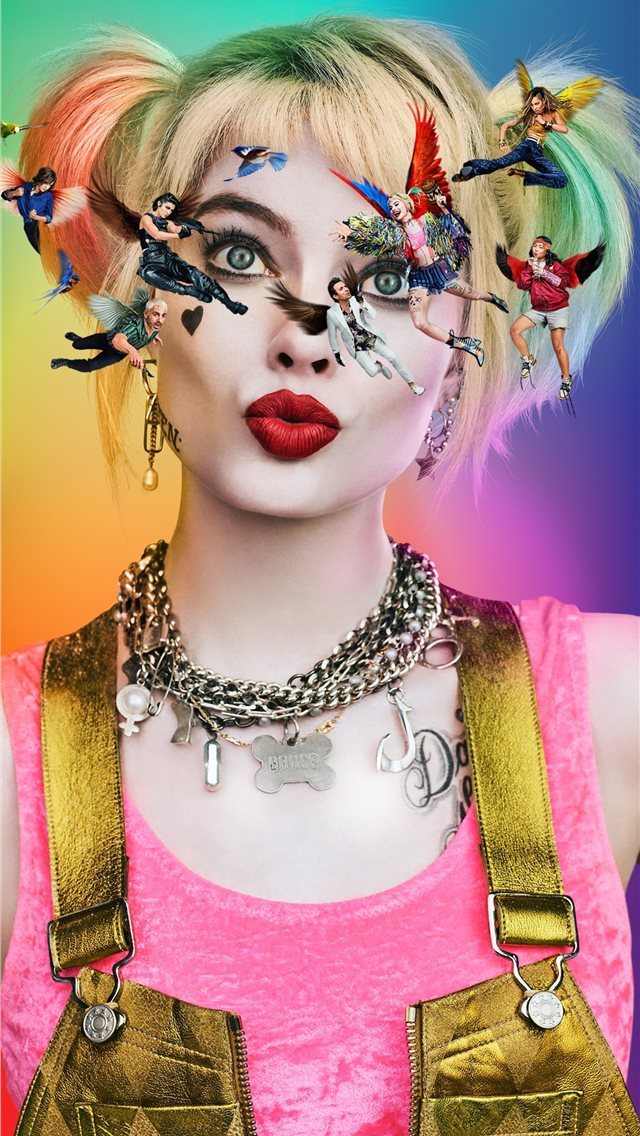 640x1136 2020 birds of prey 5k - birds of prey iPhone Wallpaper
