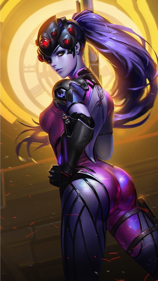 640x1136 widowmaker artwork 4k - overwatch iPhone Wallpaper