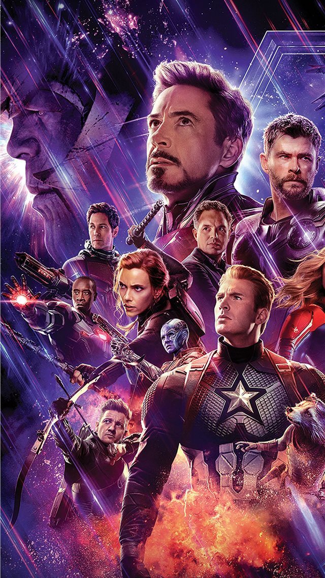 640x1136 avengers end game 4k banner - 4k iPhone Wallpaper