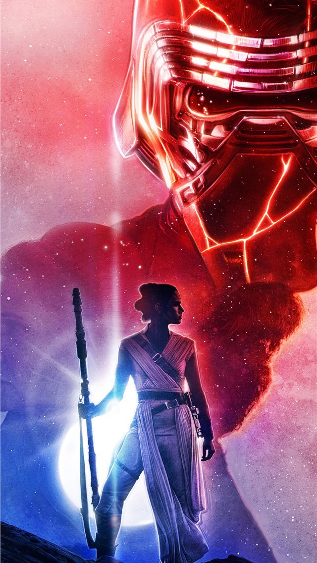 640x1136 star wars the last jedi art 5k - star wars iPhone Wallpaper