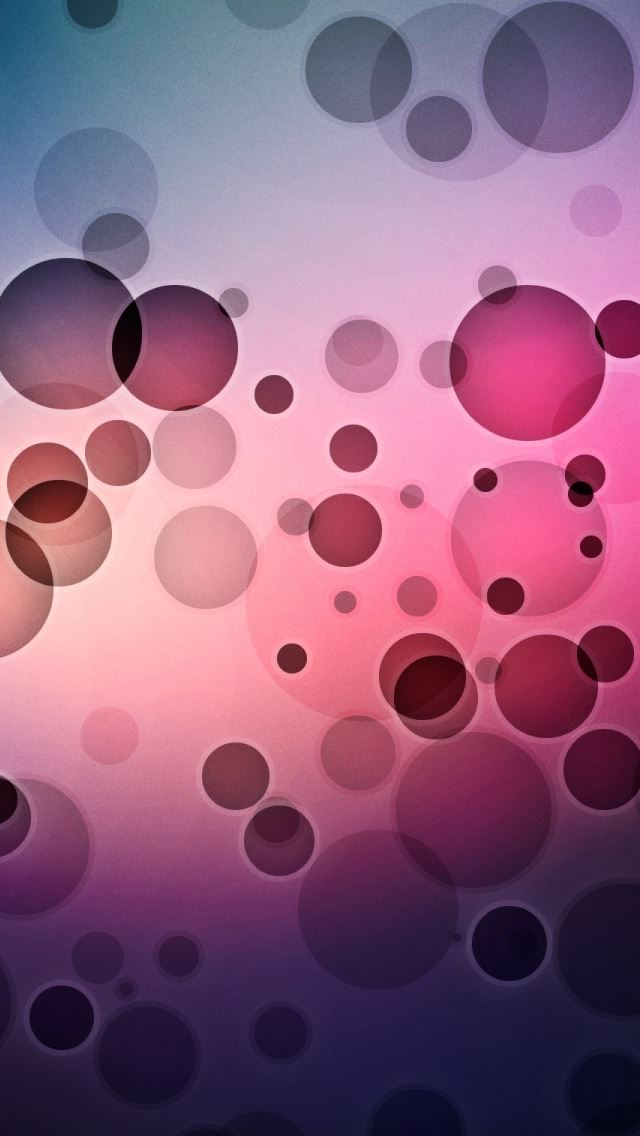 640x1136 Bokya Circles - purple iPhone Wallpaper
