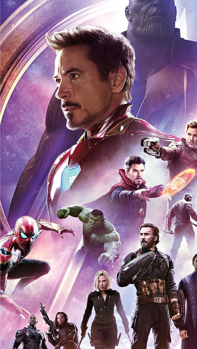 640x1136 avengers infinity war banner 4k -  iPhone Wallpaper