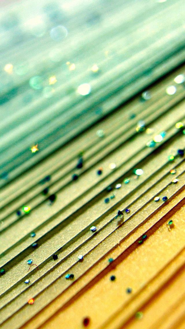 640x1136 Paper Stars - cockle iPhone Wallpaper