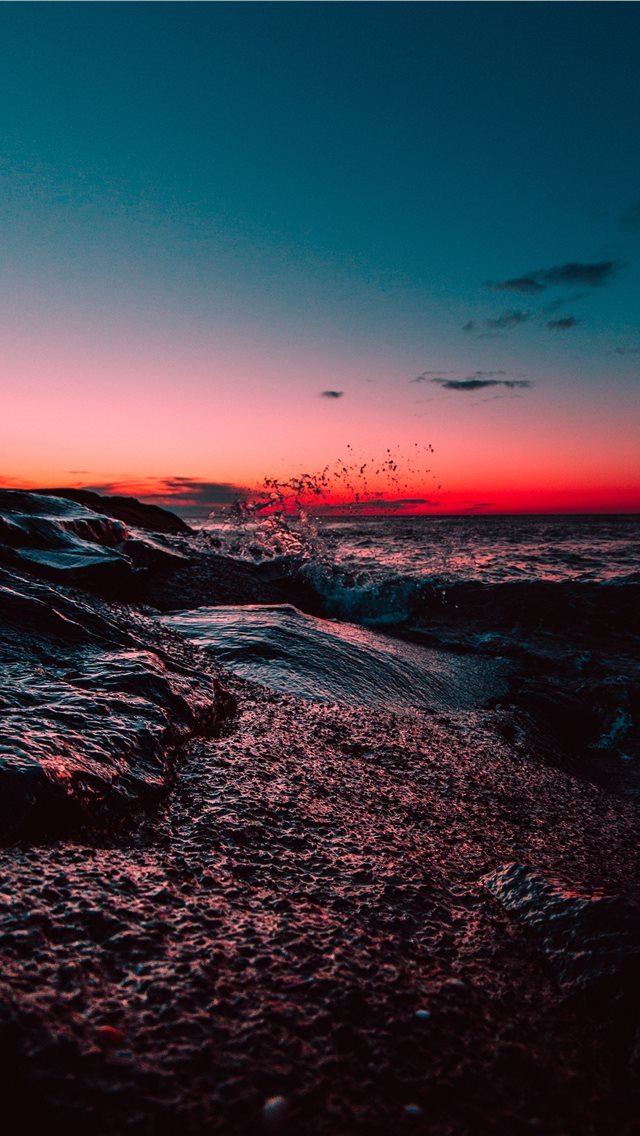 640x1136 body of water during sunset -  iPhone Wallpaper