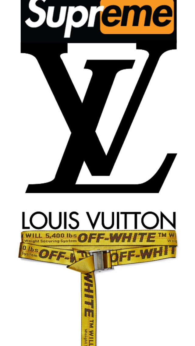 Louis Vuitton off white wallpaper iPhone wallpaper 