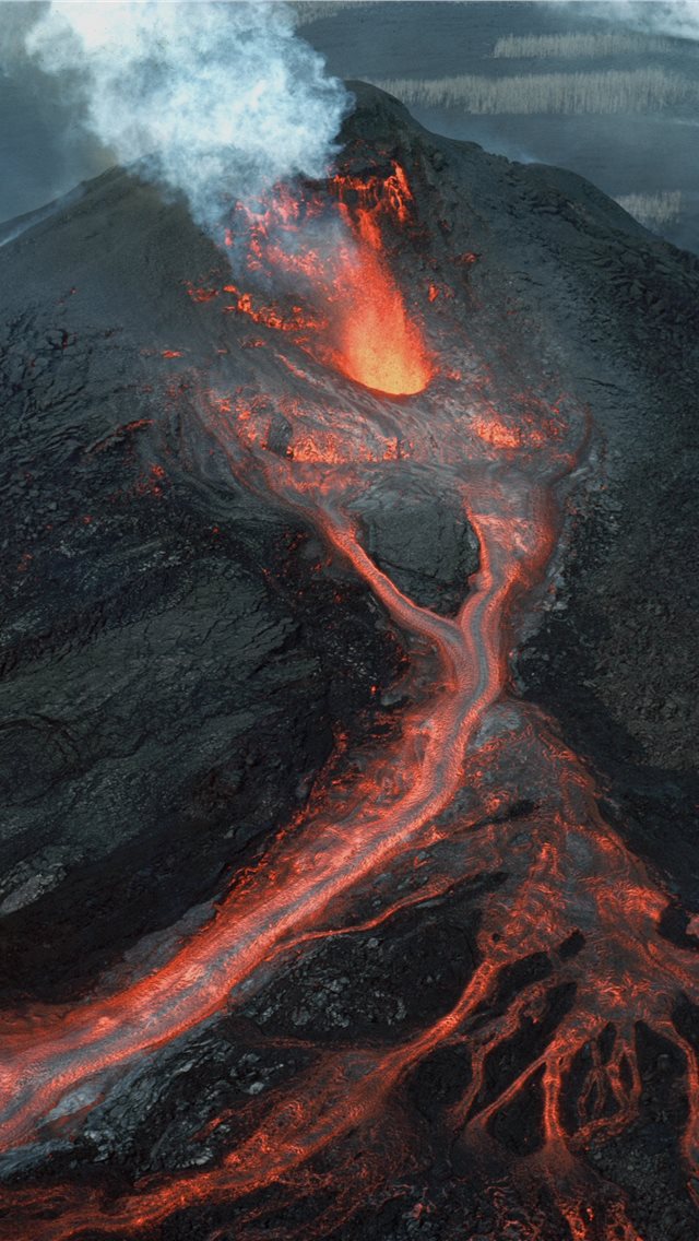 brown and black rock formation iPhone wallpaper 