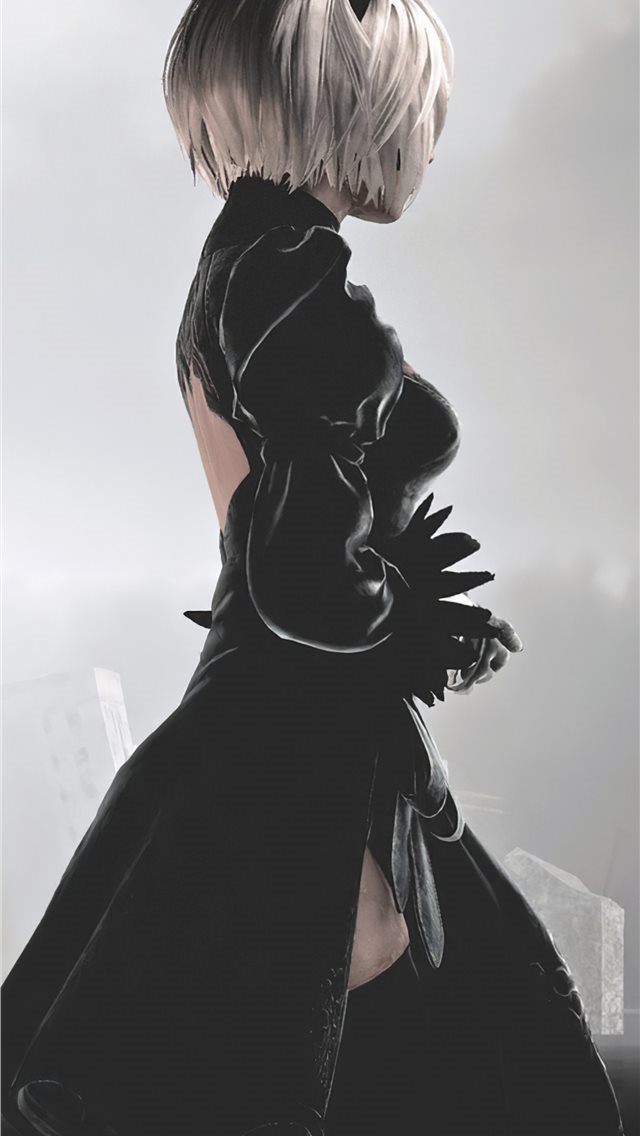 640x1136 nier automata videogame 4k - 2020 games iPhone Wallpaper