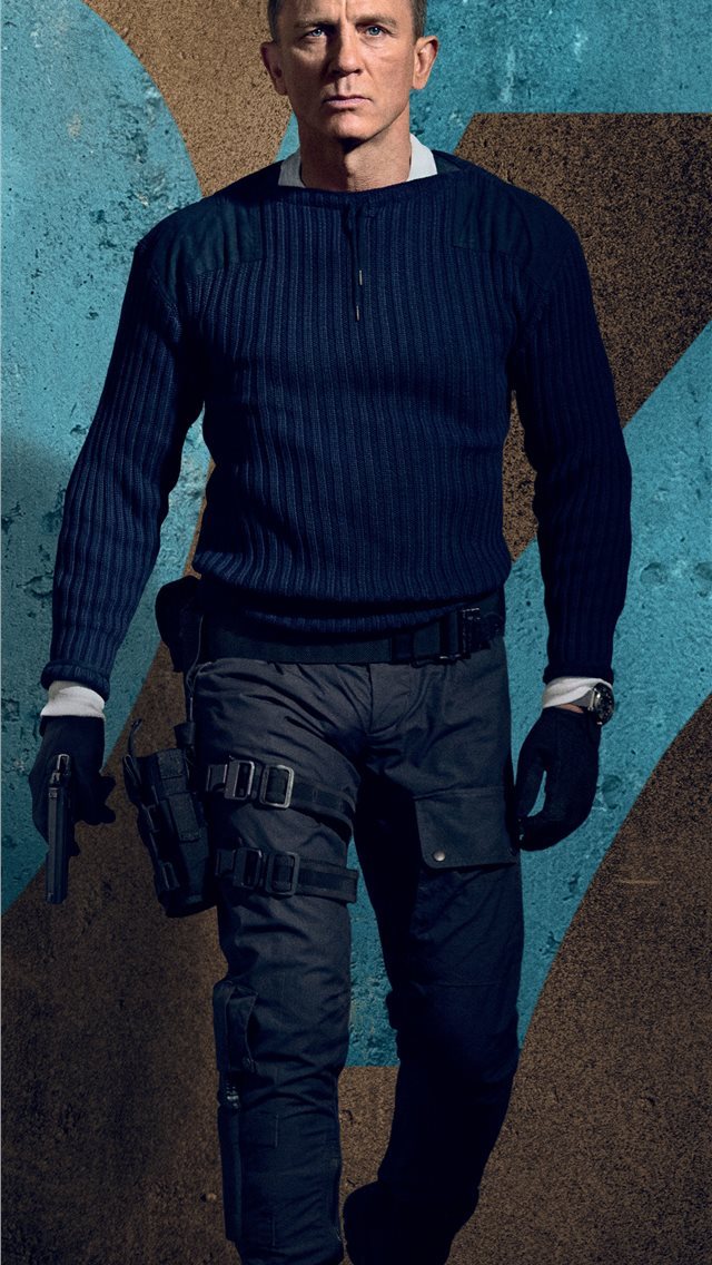 640x1136 no time to die 2020 8k - 8k iPhone Wallpaper