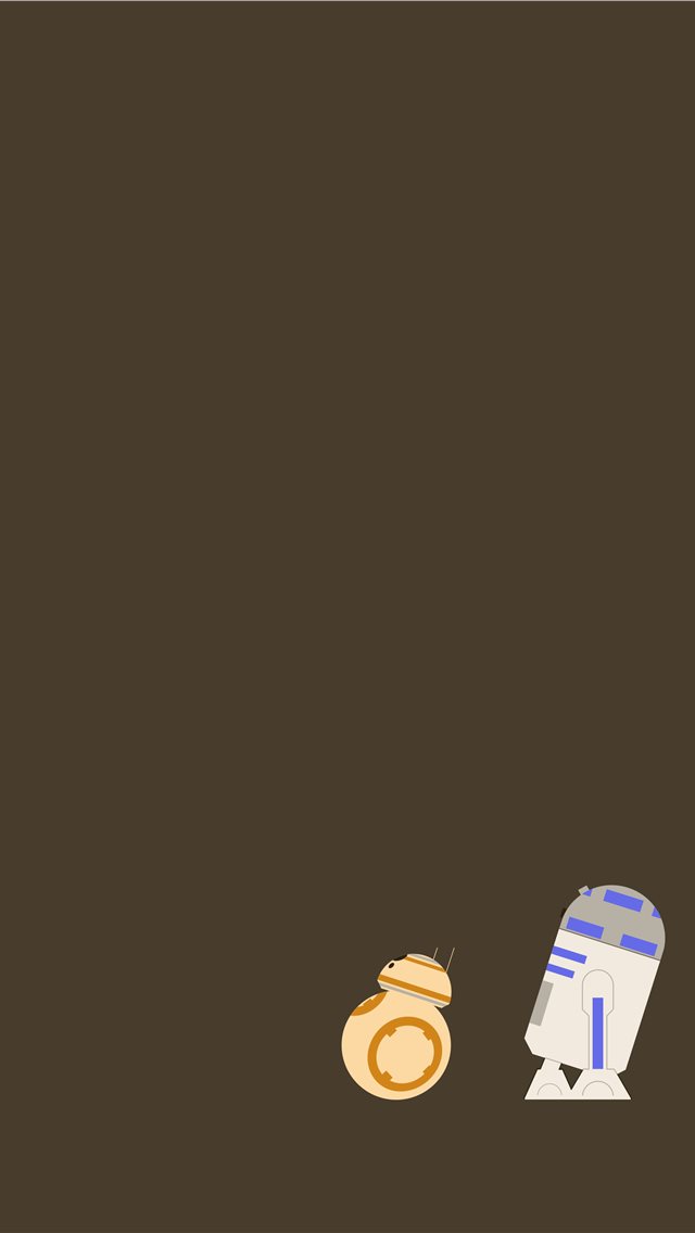 Minimalist star online wars iphone wallpaper