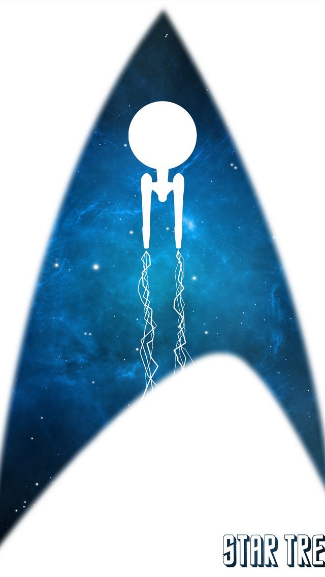 640x1136 Minimalist Poster for Star Trek by tyloff on Devia... - trends iPhone Wallpaper