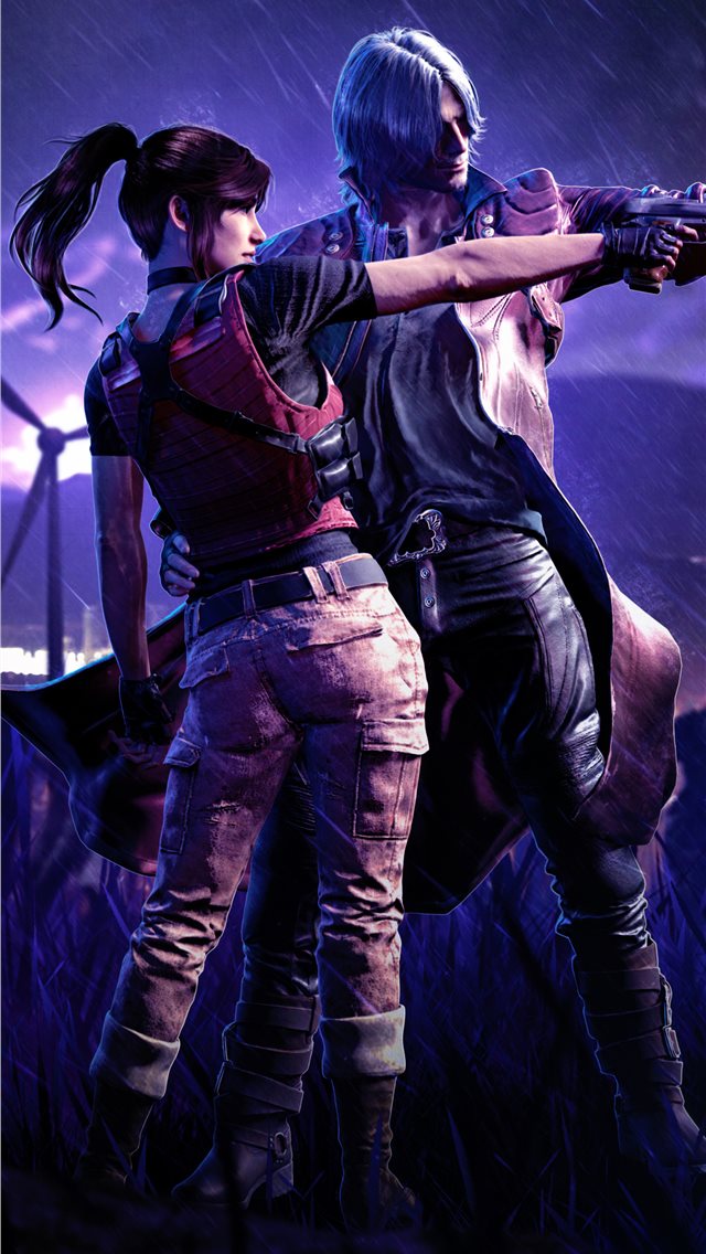 resident evil devil may cry 5 5k iPhone wallpaper 