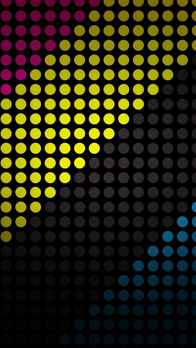 640x1136 Dark Designer - circle iPhone Wallpaper