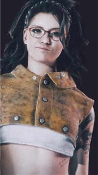 nico devil may cry 5 trouble maker 4k wallpaper