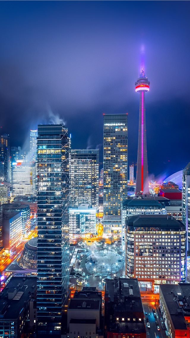 640x1136 Space Needle America - canada iPhone Wallpaper