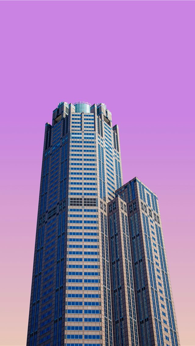 640x1136 high rise building - usa iPhone Wallpaper