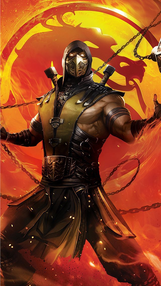 640x1136 mortal kombat legends scorpions revenge 2020 - mortal kombat iPhone Wallpaper