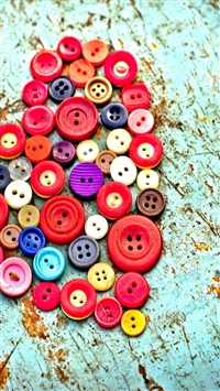 Buttons Heart wallpaper