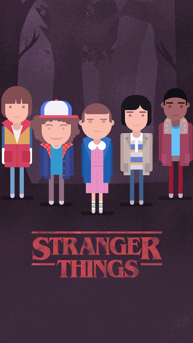 640x1136 1125x2436 Stranger Things Minimalism 4k 10 HD 4k W... - trends iPhone Wallpaper