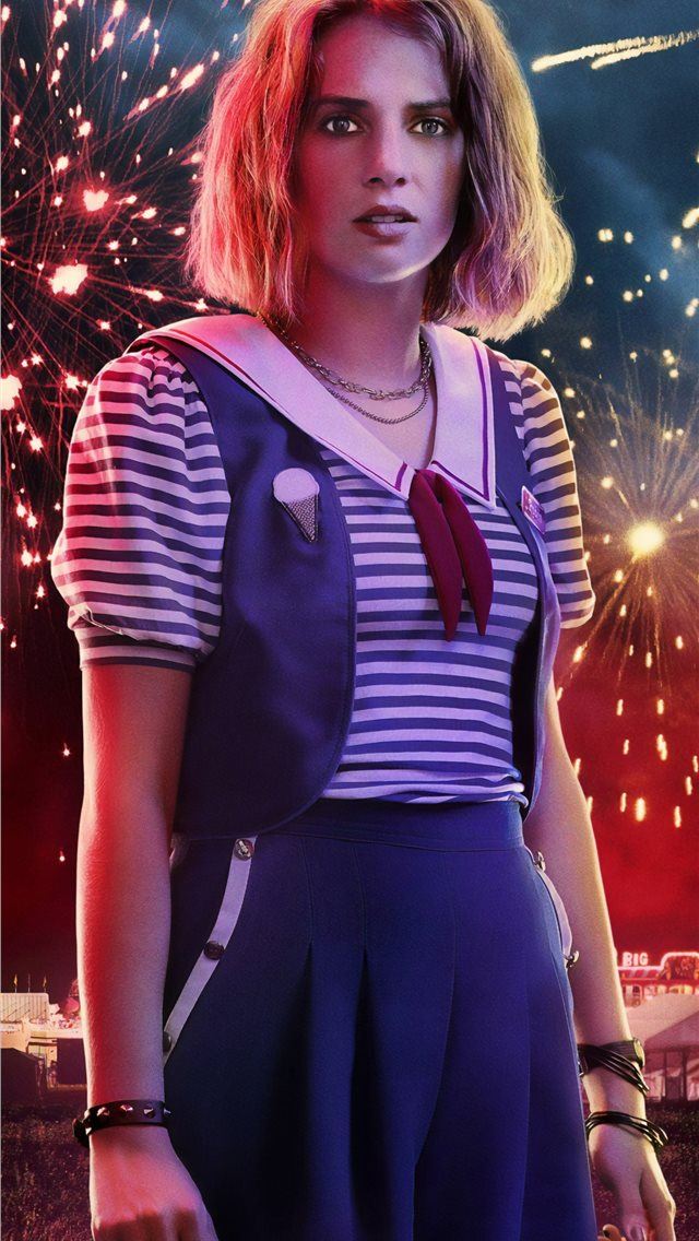 640x1136 1242x2688 Robin In Stranger Things Season 3 2019 5... - trends iPhone Wallpaper