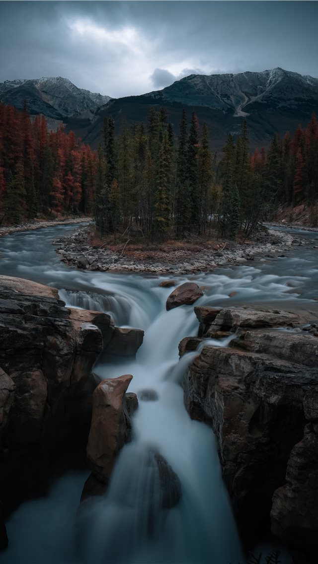 640x1136 flowing water - canada iPhone Wallpaper