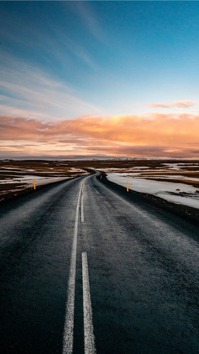 640x1136 gray concrete pavement under blue sky -  iPhone Wallpaper