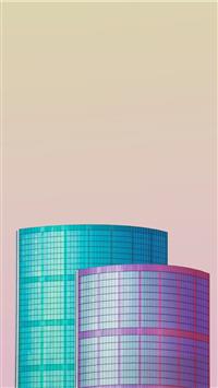 purple and green frames illustration wallpaper