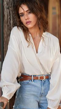 4k jessica alba 2020 wallpaper