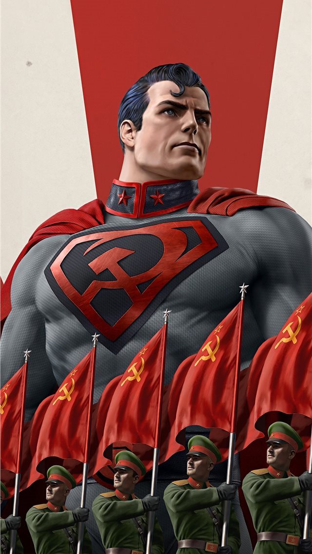640x1136 superman red son 2020 - 5k iPhone Wallpaper