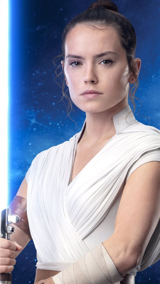 640x1136 star wars the rise of skywalker poster rey - 2019 movies iPhone Wallpaper