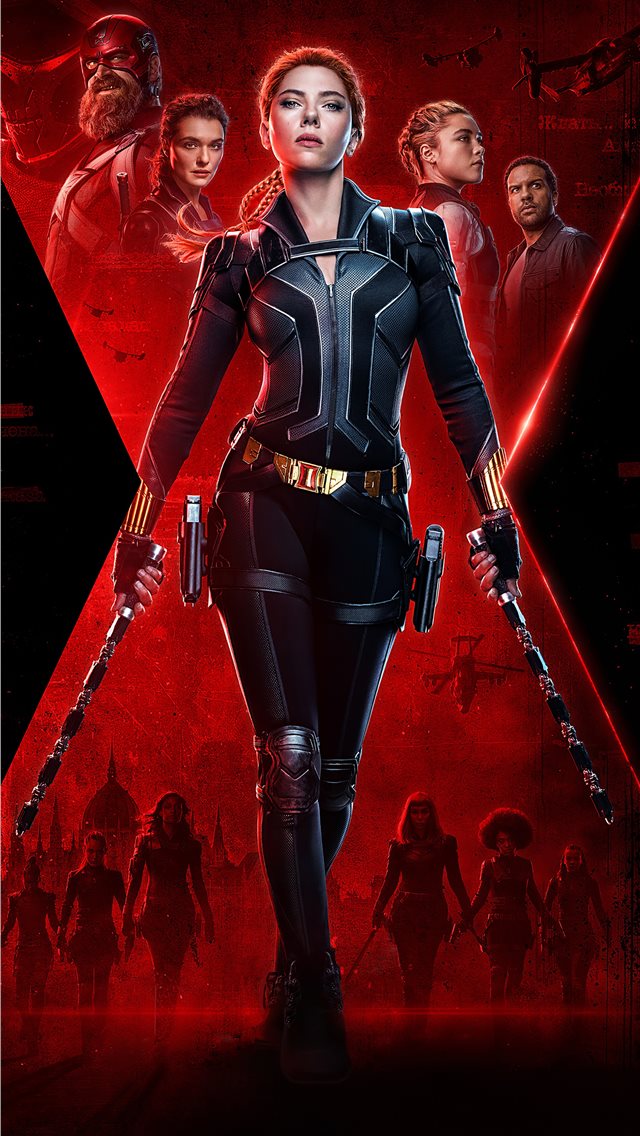 black widow 2020 movie 4k poster iPhone wallpaper 