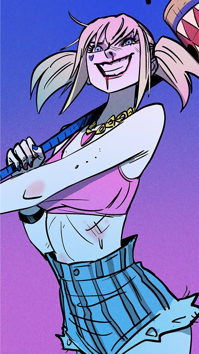 640x1136 harls barkley birds of prey 4k - artstation iPhone Wallpaper