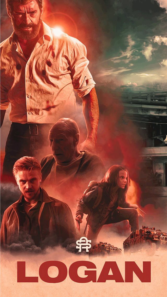 640x1136 logan art poster 4k - artstation iPhone Wallpaper