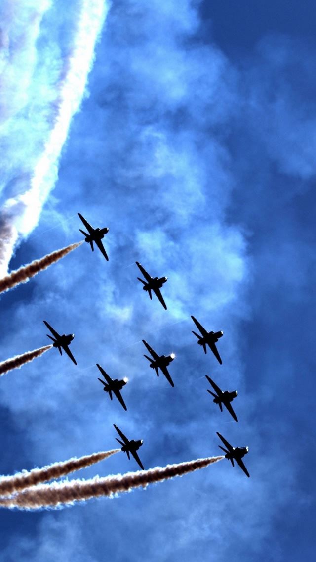 640x1136 Air Parade -  iPhone Wallpaper