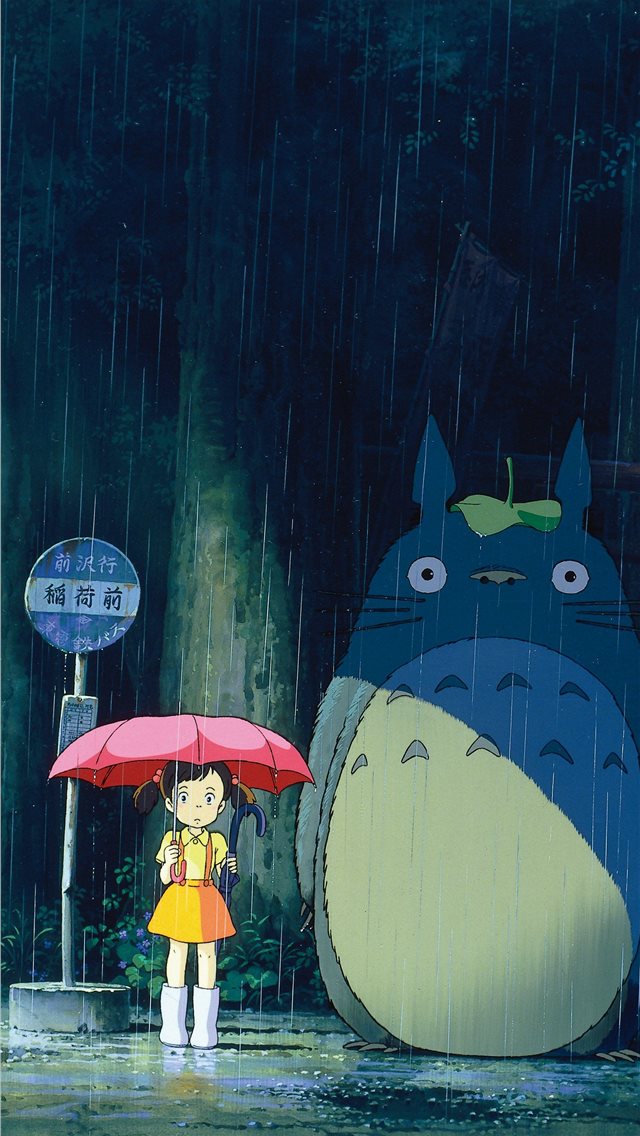 My Neighbor Totoro Phone in 2020 iPhone wallpaper 