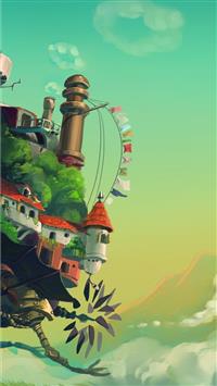Pin by Tiểu Hy on áp phích minh họa  Studio ghibli background Ghibli  artwork Howls moving castle